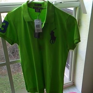 Women Polo shirt never worn still has tag on it